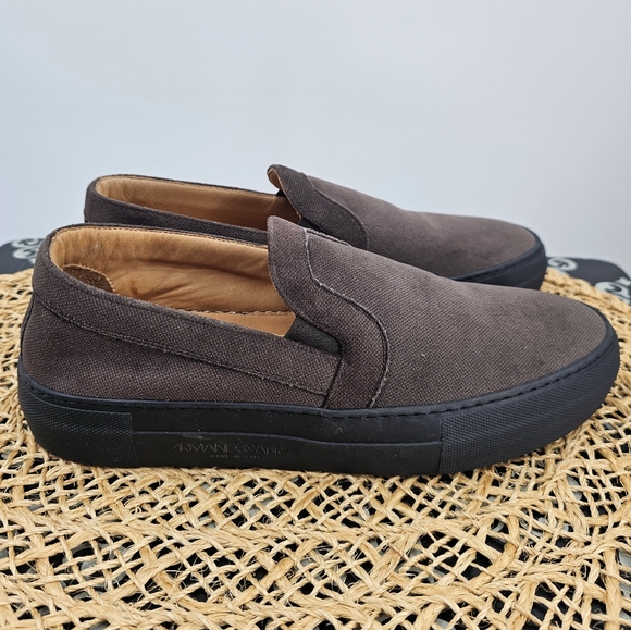 Armando Cabral Brown Slip-On Sneaker Size 40 - Picture 1 of 12